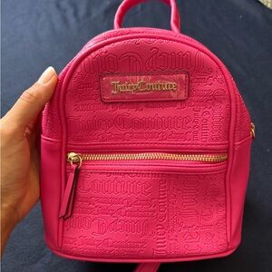 Juicy Couture backpack purse